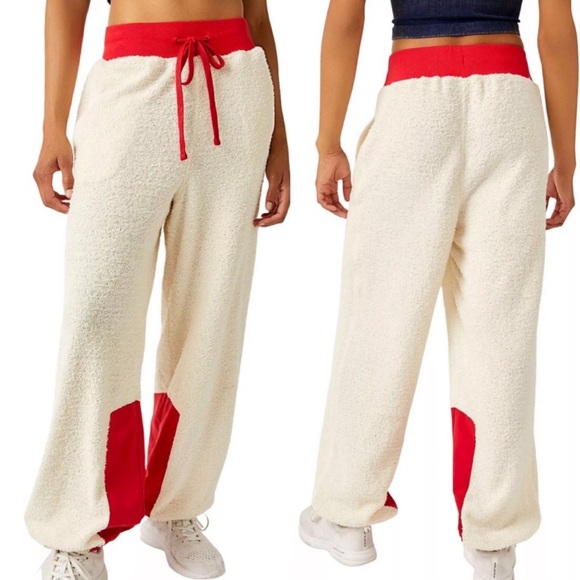 Free People Cuddle Up Pants in Ivory Size Small NWOT - Picture 5 of 11